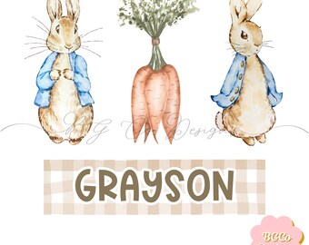 Easter Rabbit PNG DIGITAL DOWNLOAD