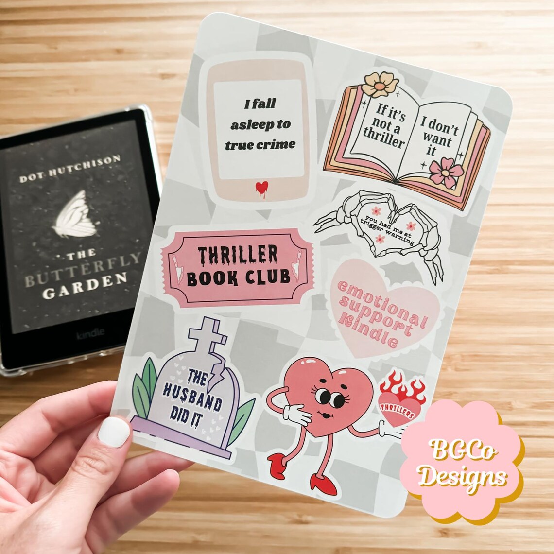 KINDLE INSERT | Digital Download | Kindle Insert for Clear Case ...