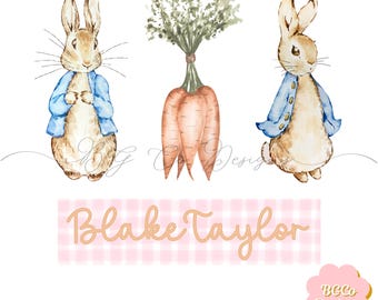 Easter Rabbit PNG DIGITAL DOWNLOAD