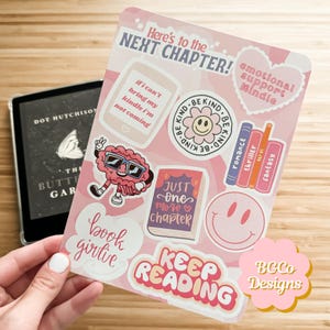 KINDLE INSERT | Digital Download | Kindle Insert for Clear Case | PRINTABLE