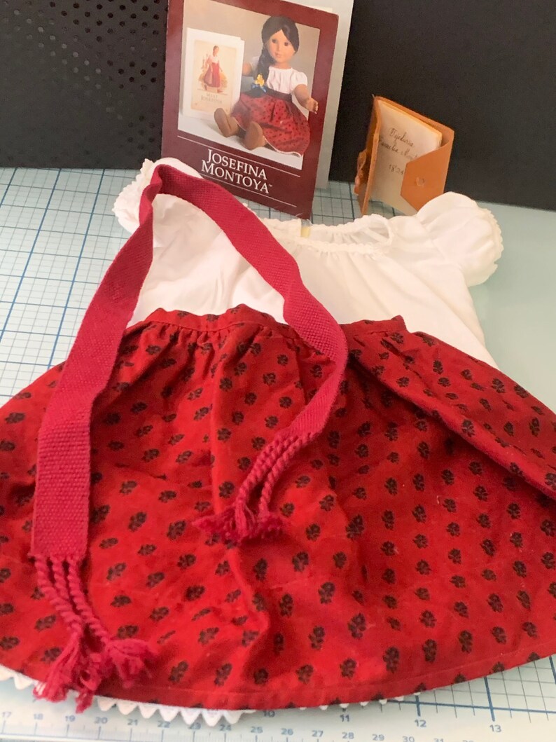 Josefina Montoya Booklet, Clothing and Leather Ledger American Girl