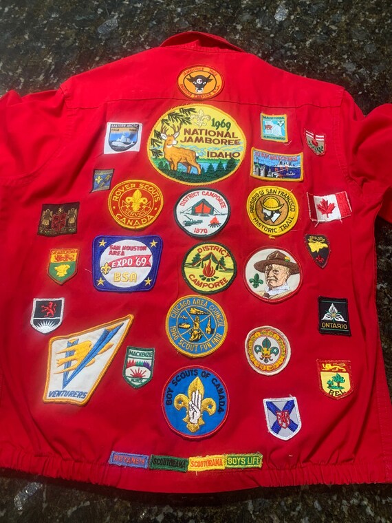 Boy Scouts of America - Official Red Jacket. – Siz