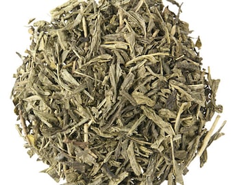 Green Sencha Decaf Tea - Organic Green Tea - Caffeine Free, Vegan, Small Batch - Artisan Crafted for Relaxation