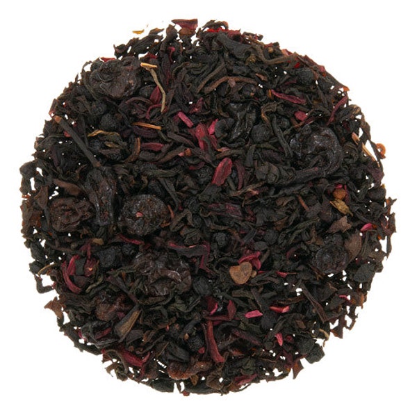 Merlot Domaine Chantelle Black Tea | Luxury Loose Tea Blend with Elderberry & Currant