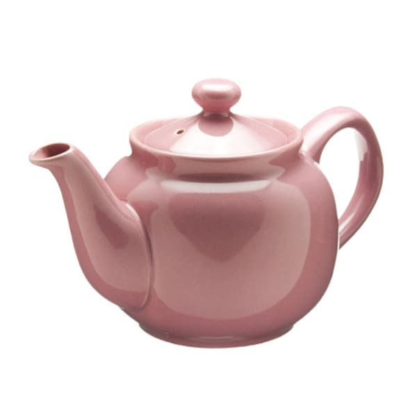 2 Cup Hampton Teapot - Sierra Rose | Baby Pink Ceramic Teapot for Tea Lovers