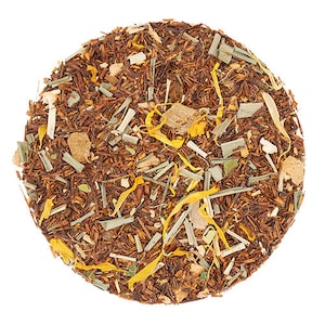 Thai-Inspired Lemon Ginger Rooibos: Caffeine-Free Wellness Blend with South African Red Bush