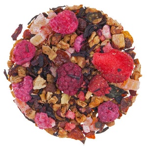 Lady Hannah's Whole Fruit Blend Tea - Caffeine Free Tea & Vitamin C Rich Herbal Tea Blend