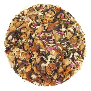 Organic Raspberry Lemonade Fruit Blend Tea | Caffeine-Free, Vegan-Friendly Herbal Infusion