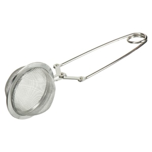 Durable Stainless Steel Sussex Derby Mesh Tea Infuser - Premium Loose Leaf Strainer for Single Cup Brewing