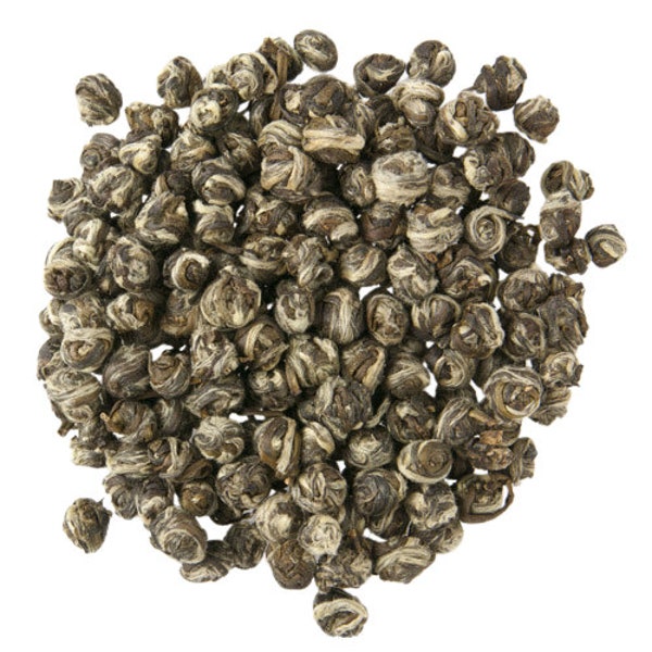 Jasmine Dragon Tears Green Tea - Handcrafted, Small Batch Jasmine Pearls | High Antioxidant, Low Caffeine Tea