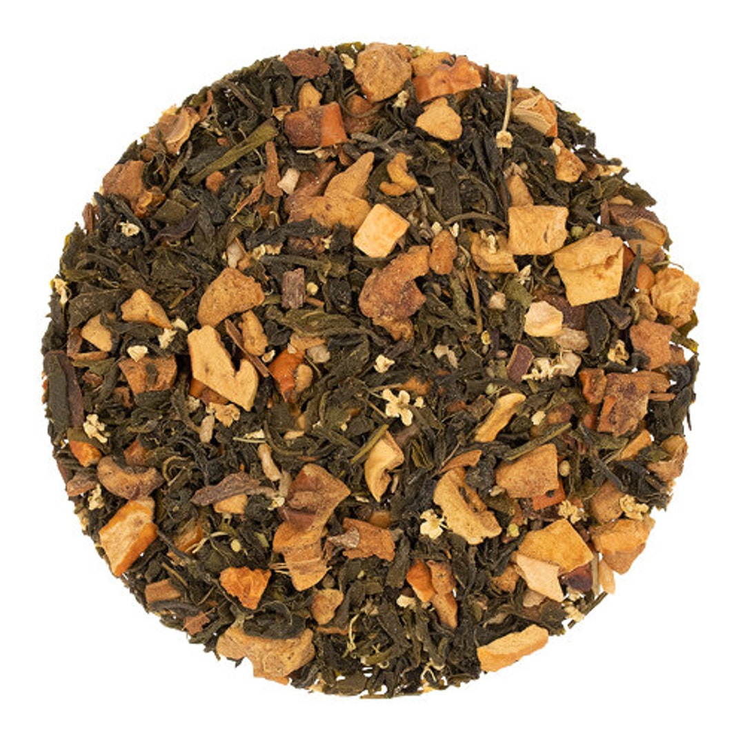 Caramel Apple Crumble Green Tea - Artisanal Green Tea Blend With ...