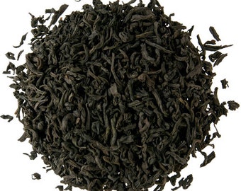 Smoky Lapsang Souchong: Artisanal Pine-Smoked Black Tea from Wuyi Mountains - Kosher & Vegan