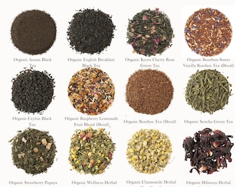 Customizable Organic Tea Gift Set: Choose Your Favorite Flavors for Health & Wellness
