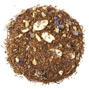 Nutty Almond Rocker Rooibos: miscela di tè sfuso sudafricano senza caffeina dal sapore dolce