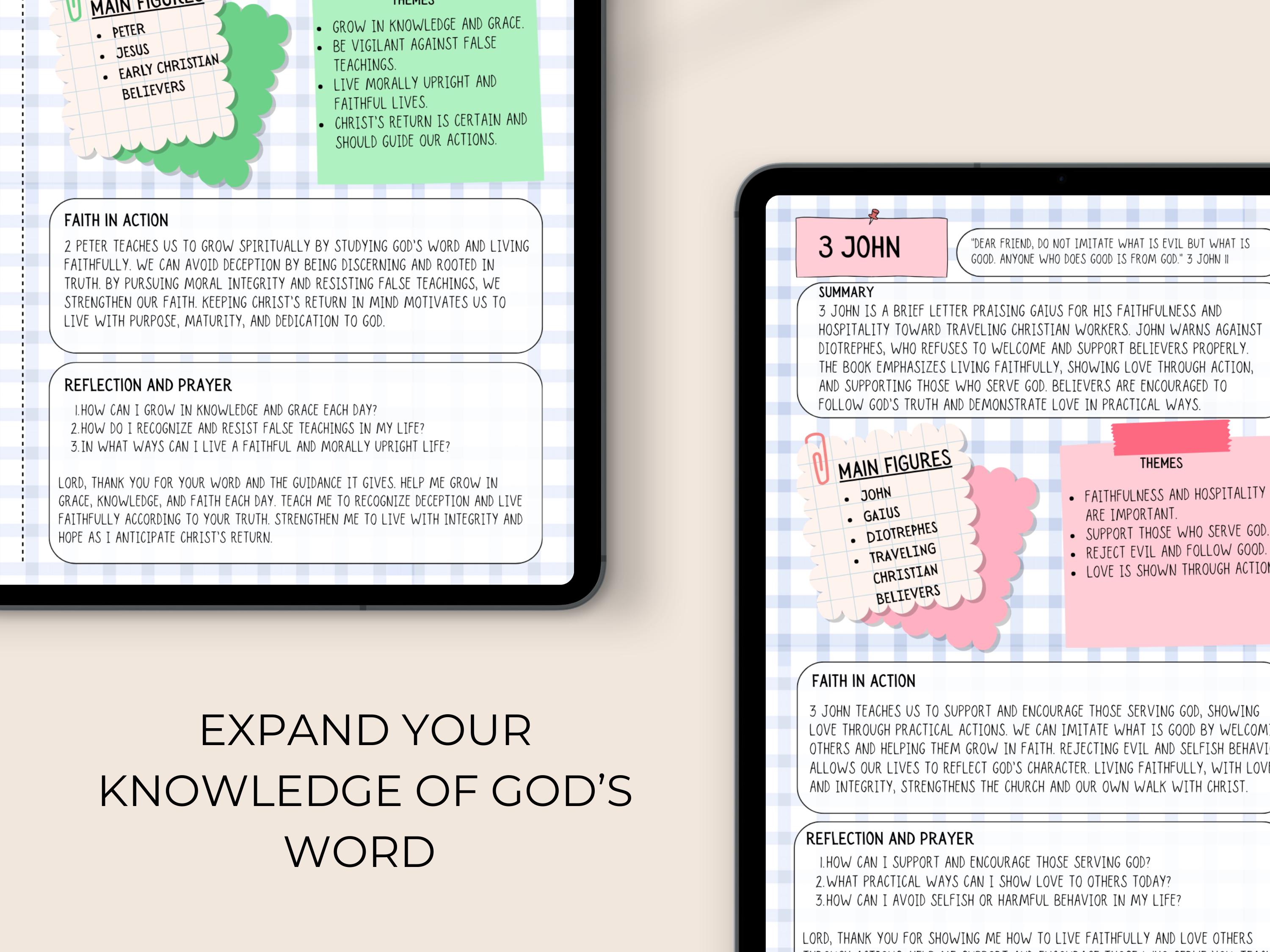 New Testament Bible Study Tip-ins | Printable Journal Inserts (digital ...