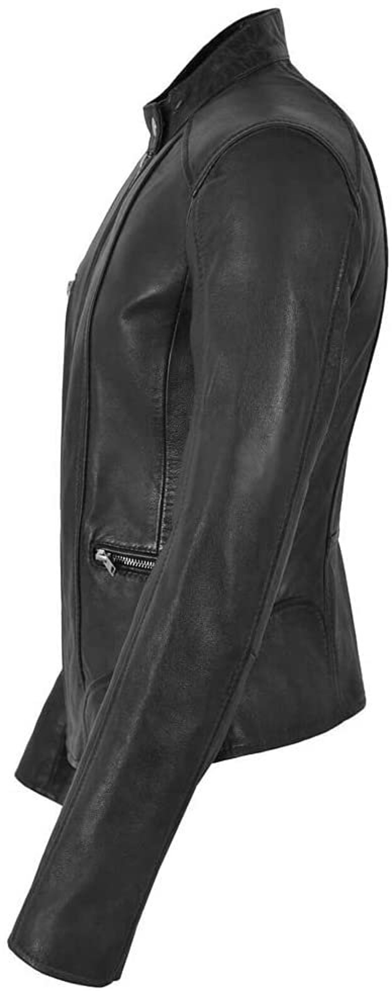 Woman's Fancy Leather Jacket/ Slim Fit Jacket/designer Etsy UK