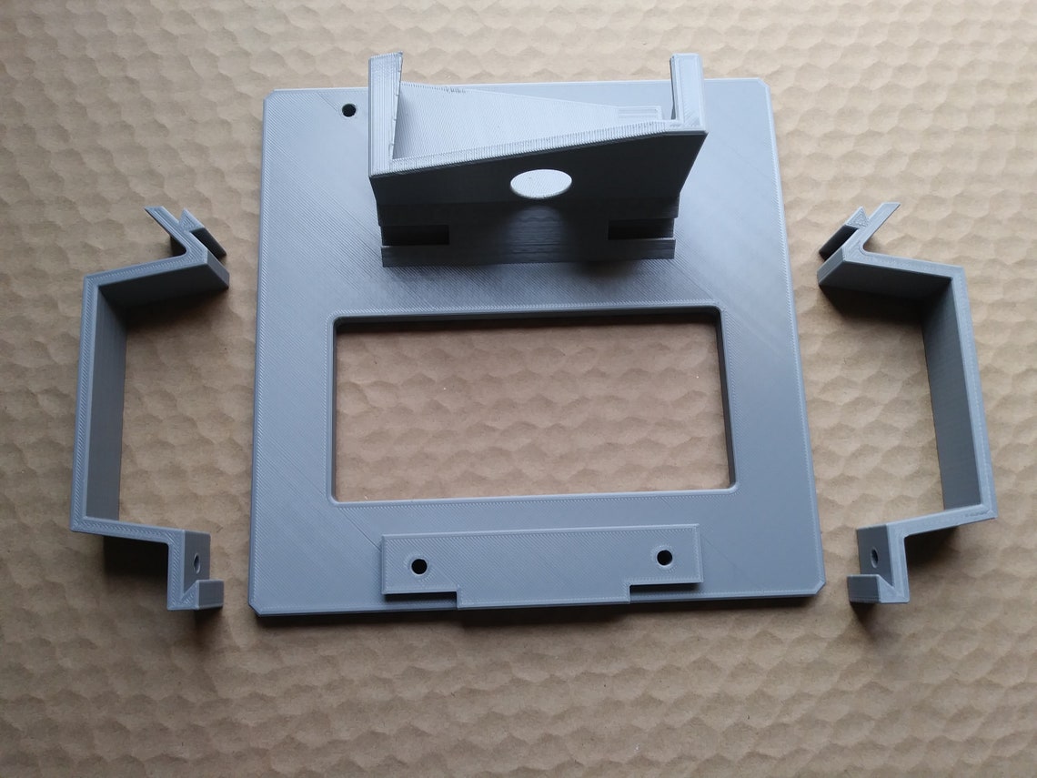 Starlink Power Brick and Router Wall Mount round Dish Etsy