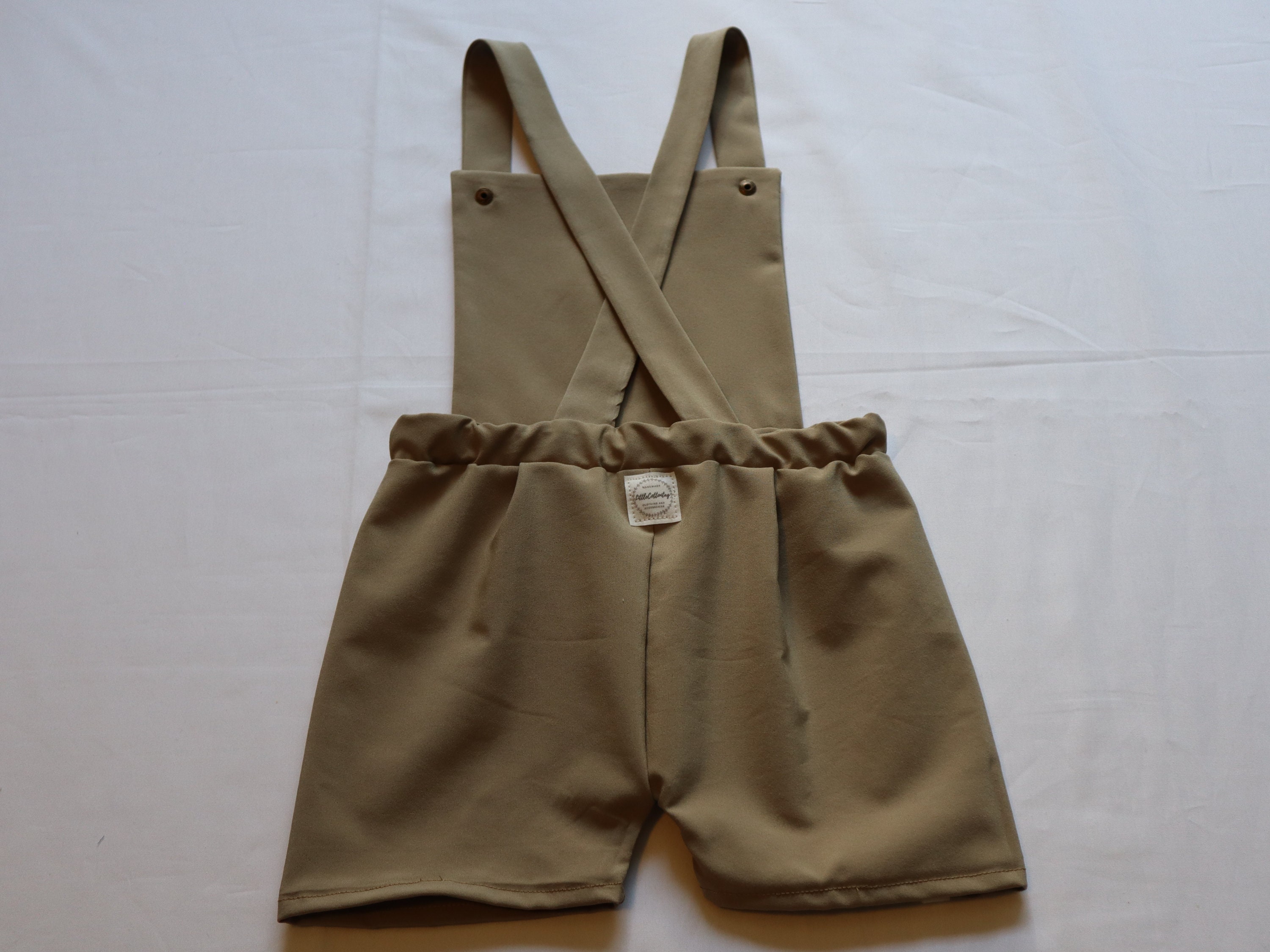 Baby Overalls Baby Boy Overalls Beige overallsBaby Etsy