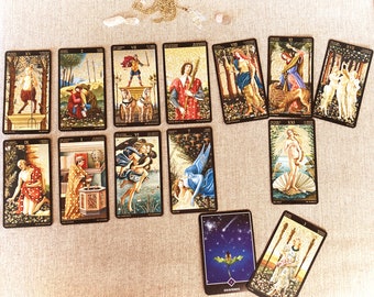 Lecture de tarot psychique sur l'amour et les relations – Âmes sœurs, flammes jumelles et ex