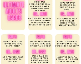 Ultimate Adults Card Game over 18s Fun Drinking Game - Etsy Ultimate Adults Card Game Over 18S Fun Drinking Game - Etsy