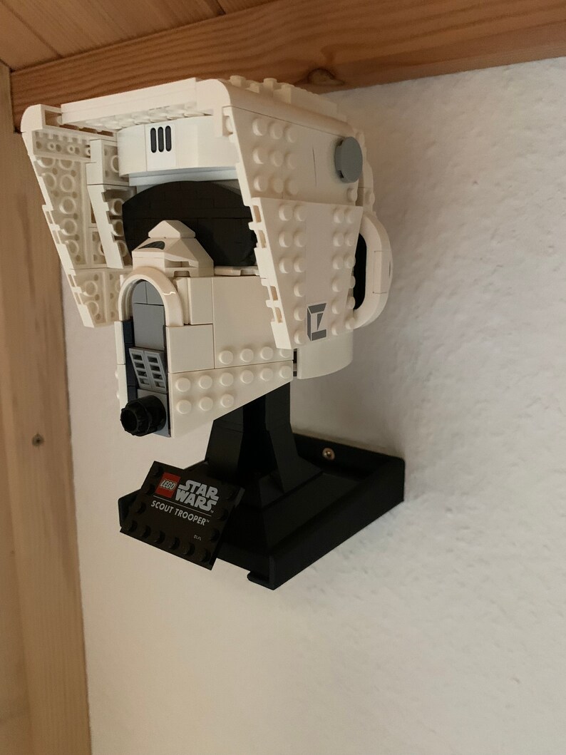 Lego Helmet Wall Mount Etsy