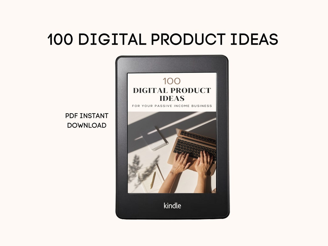 Ultimate Guide 100 Digital Product Ideas for Etsy Success Etsy