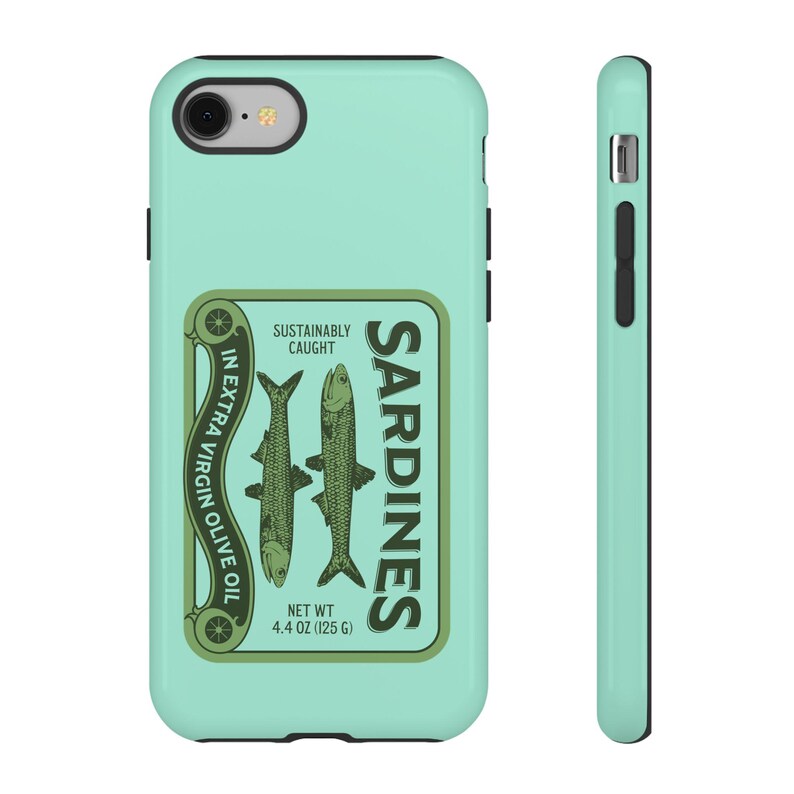 a phone case with a picture of a fish on it