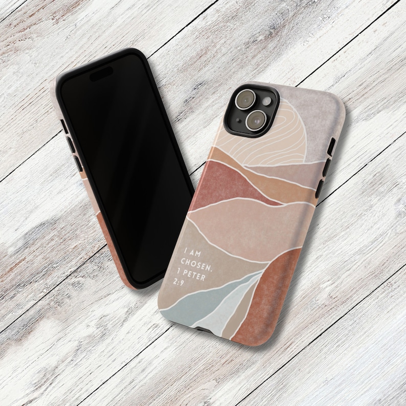 a phone case sitting on top of a wooden table