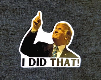 Dat heb ik gedaan! Glanzende anti-troefstickers (set van 5)