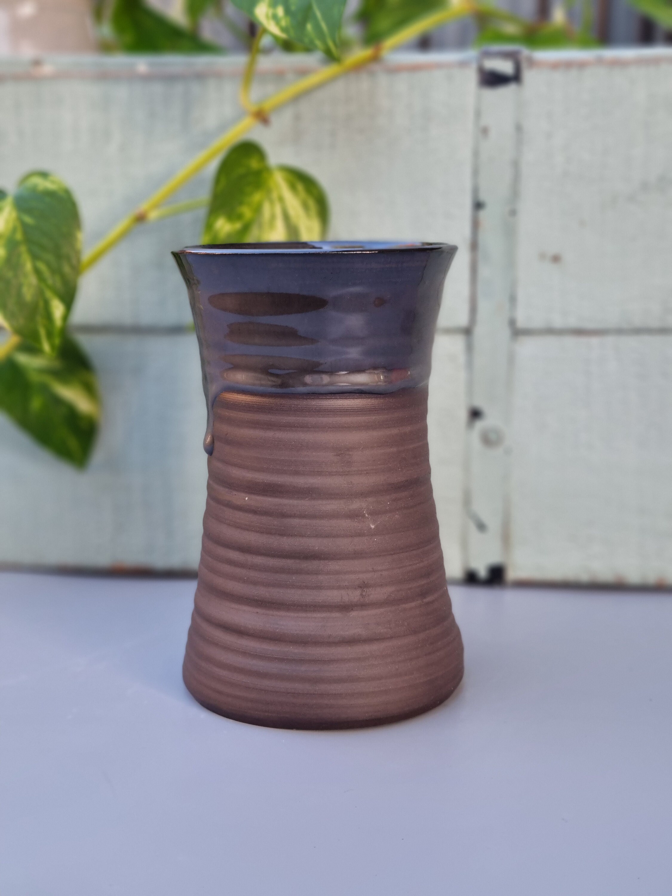 Matte Black Vase Etsy