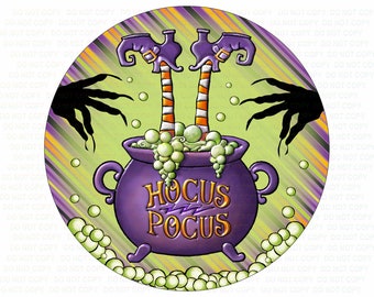 Hocus Pocus wreath sign, Halloween sign, Halloween wreath sign, hocus pocus sign, hocus pocus couldron, halloween plaque