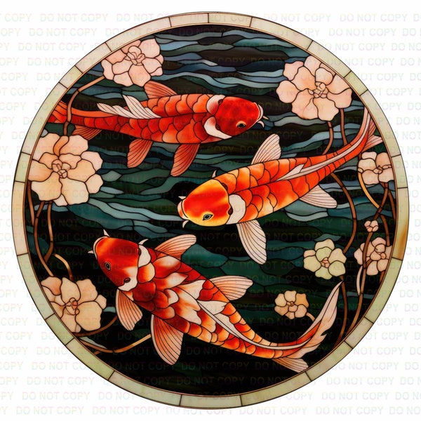 Koi sign, koi wreath sign, koi pond sign, japanese garden sign, koi plaque, koi fish sign, japanese garden art, japanese garden, koi carp