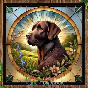 Chocolate Labrador sign, Labrador Memorial, Labrador gift, Labrador Plaque, Chocolate retriever, Labrador garden sign, dog garden decor