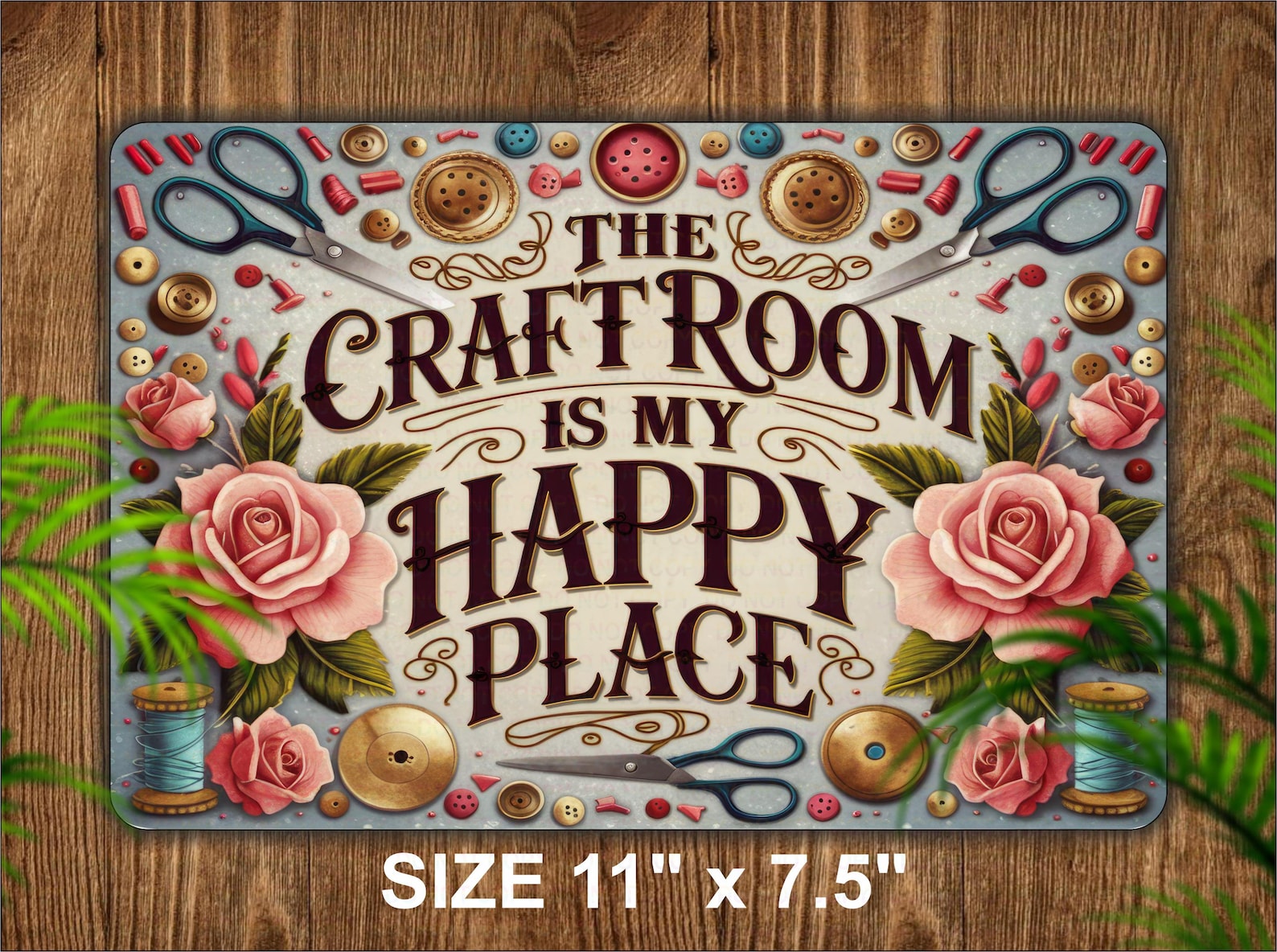 Example Craft Sign Craft Room Sign, Craft Room Door Sign, My Craft Room, Craft Room Decor ...