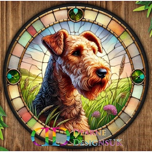 Airedale sign, Airedale Dog lover, Airedale gift, Airedale Plaque, Airedale dog, Airedale garden sign, Airedale dog gift, garden decor