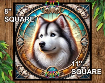 Cartello Husky, cartello Husky, regalo Husky, memoriale per cani, memoriale Husky, Husky siberiano