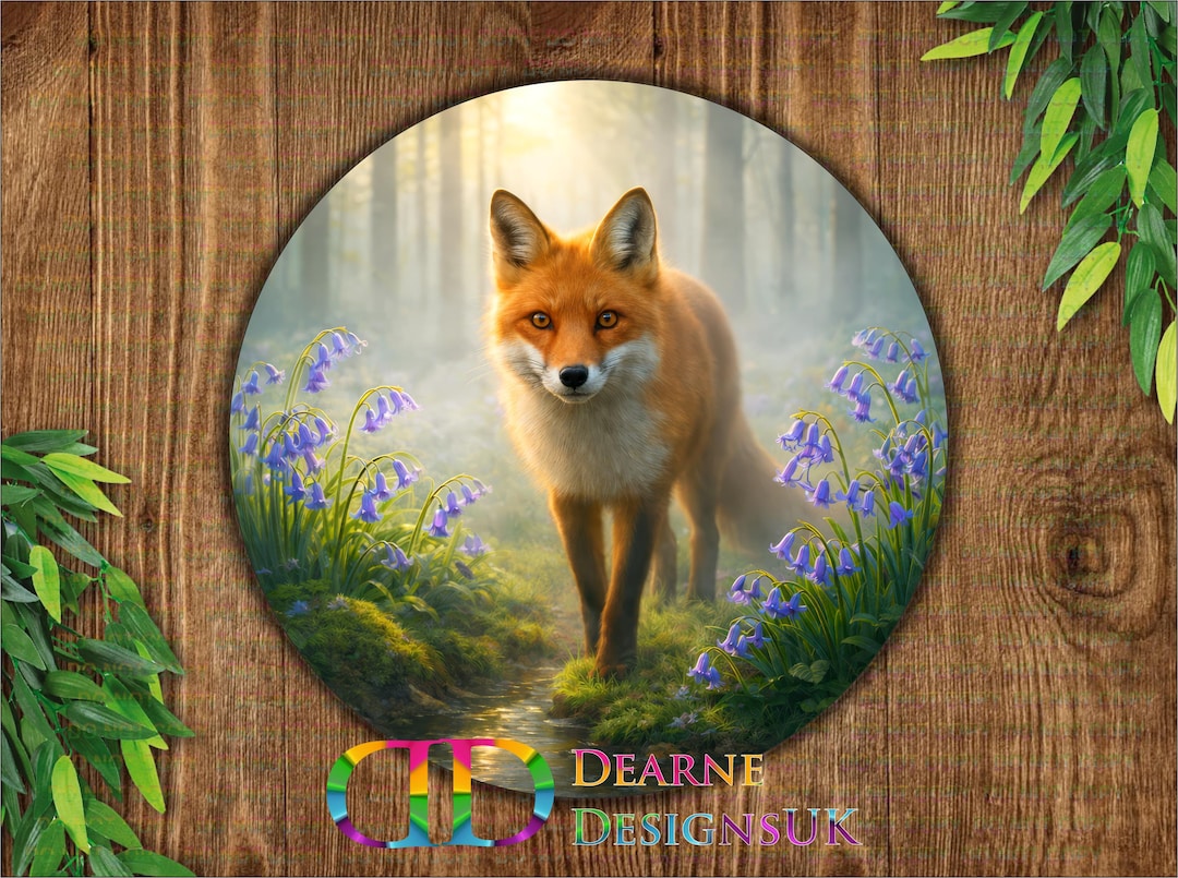 Fox Sign, Fox Gift, Fox Wall Art, Fox Garden Sign, Woodland Fox Sign ...