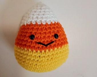 Crochet Stuffed Candy Corn