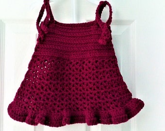 Crochet Baby Tunic