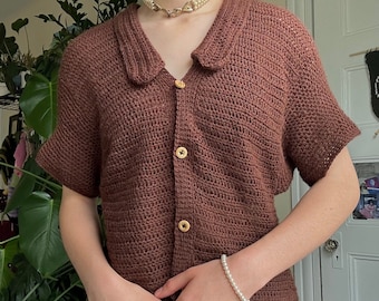 PDF: the basic crochet button up