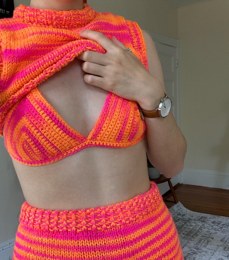 PDF Over the Shoulder Boulder Holder Crochet Bralette Etsy