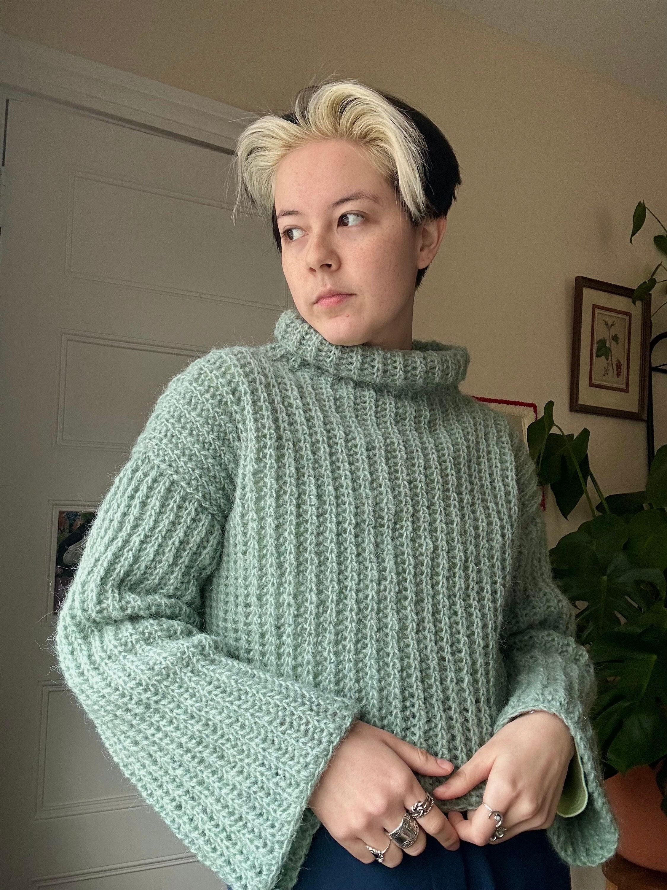 PDF Stay Toasty Turtleneck Pattern digital Download Etsy Canada