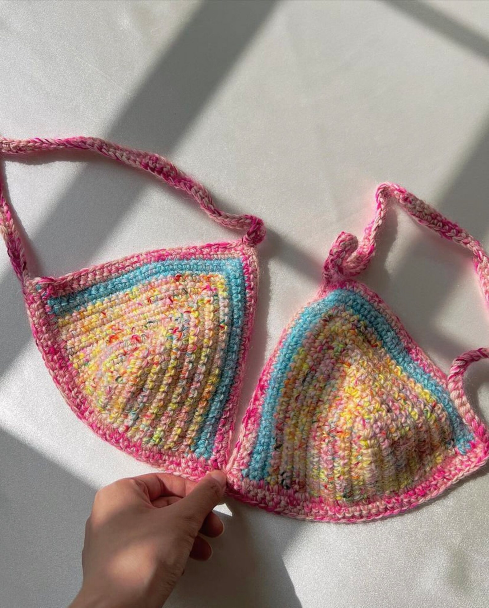 PDF Over the Shoulder Boulder Holder Crochet Bralette Etsy