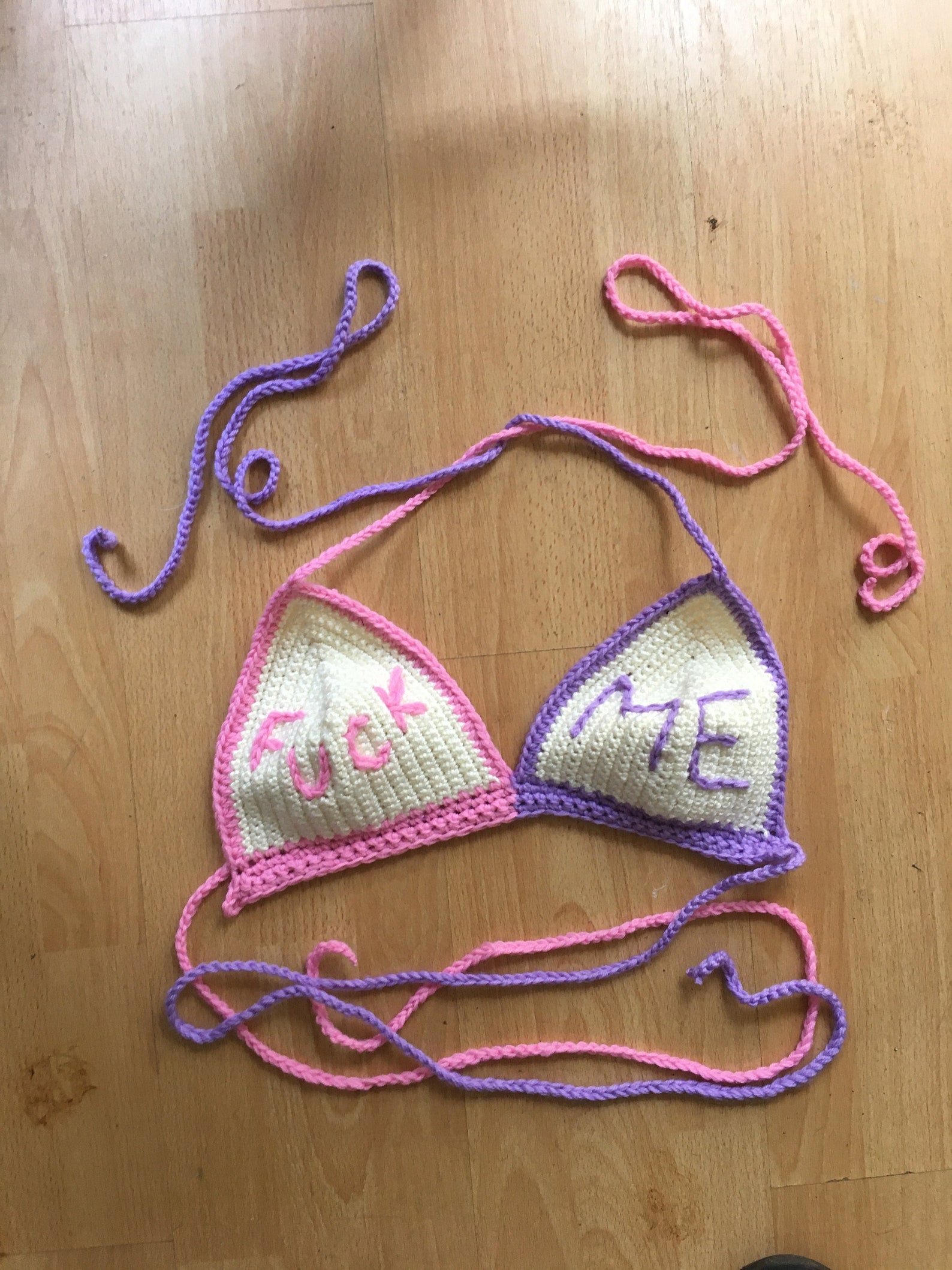 PDF Over the Shoulder Boulder Holder Crochet Bralette Etsy