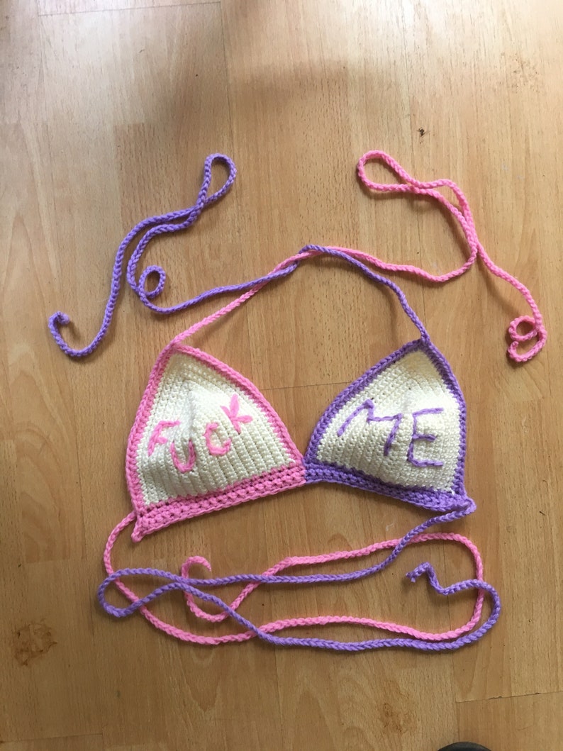 PDF Over the Shoulder Boulder Holder Crochet Bralette Etsy