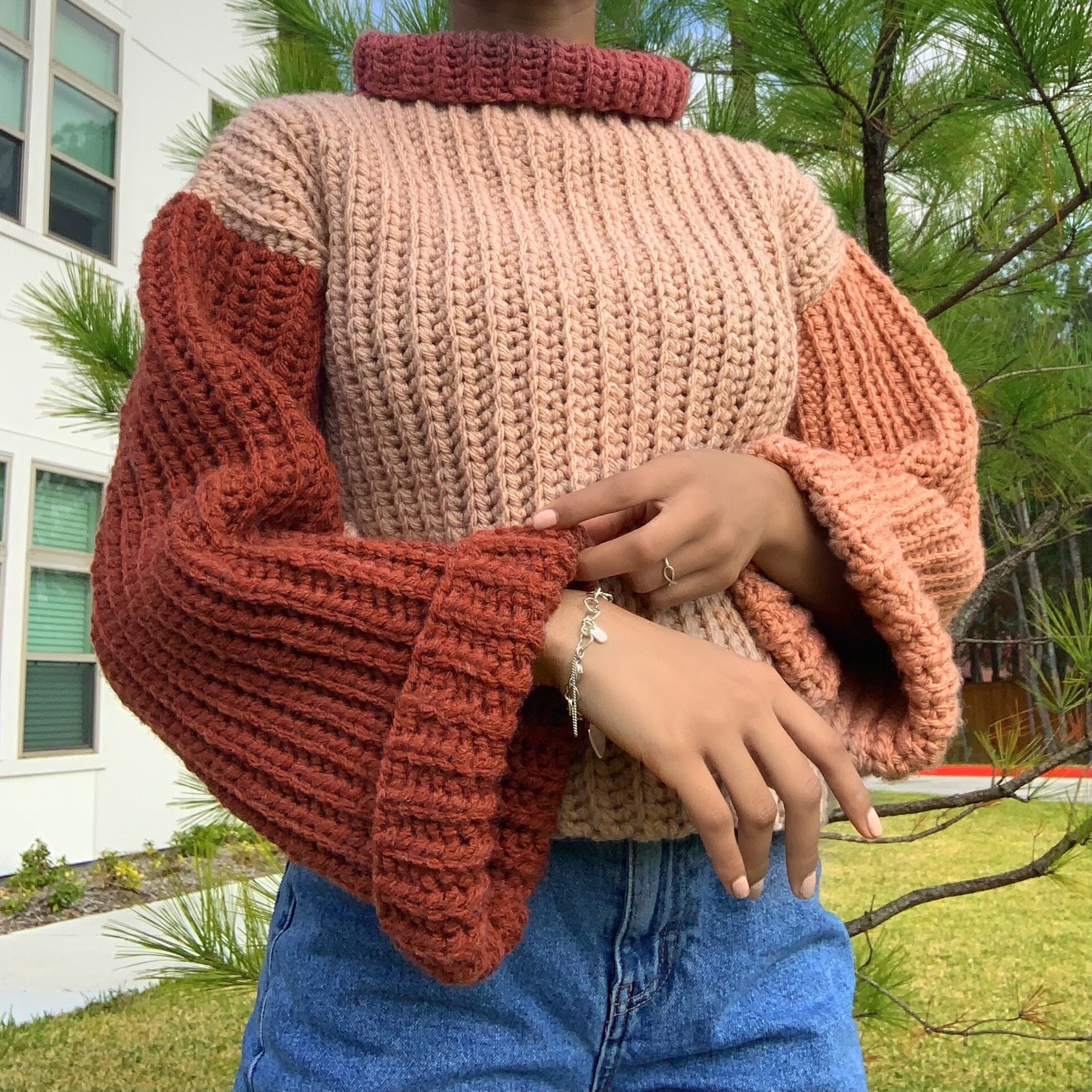 Crochet Turtleneck - Etsy
