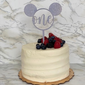 Mickey cake topper, Disney cake topper, First birthday topper, Cake topper, Disney topper, Mickey Mouse topper, Birthday cake topper, Disney