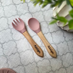 Siliconen eetgerei, gepersonaliseerde voorwerpen