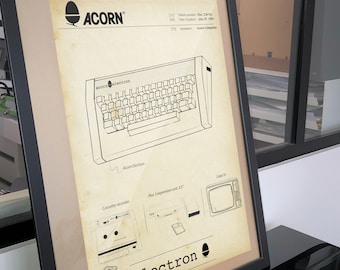 Poster patent Acorn Electron