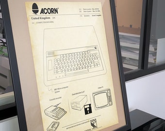 Poster patent BBC computer Acorn